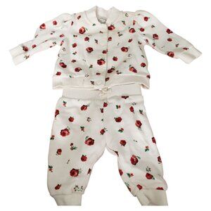 CT2165 Janie and Jack Girls Jacket and Pant Set 3-6 months
